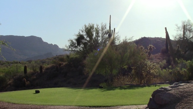 Golfing and Hiking in Arizona